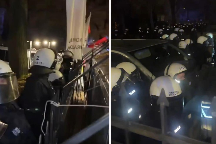 Poland is in turmoil! While the President was out of the country, police raided the Constitutional Court.