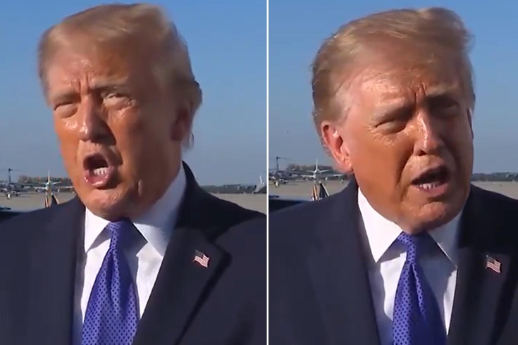 Trump got angry at the journalist's question: You look terrible, lose some weight.