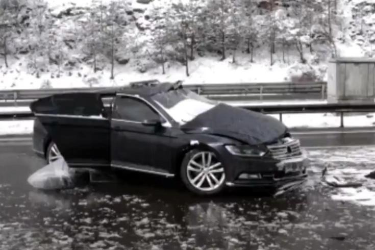Koruma aracı tankerle çarpıştı: 1'i polis, 2 kişi hayatını kaybetti