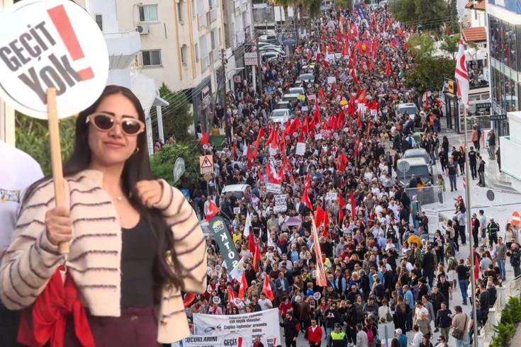 KKTC'de garip bir protesto! Başörtüsü özgürlüğü rahatsız etti