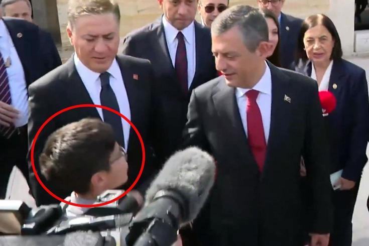 Anıtkabir'i ziyaret eden CHP lideri Özel'i şaşırtan Ali Koç sorusu