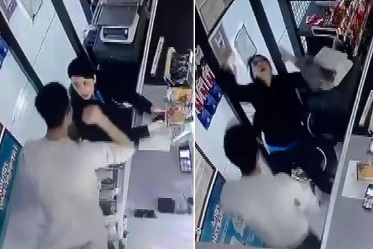 Müşterilerin gözü önünde yaşandı!
