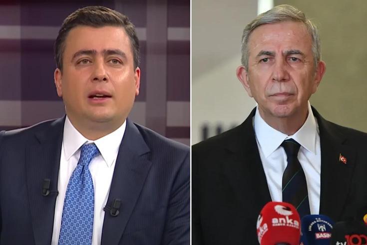Canlı yayına damga vurdu!