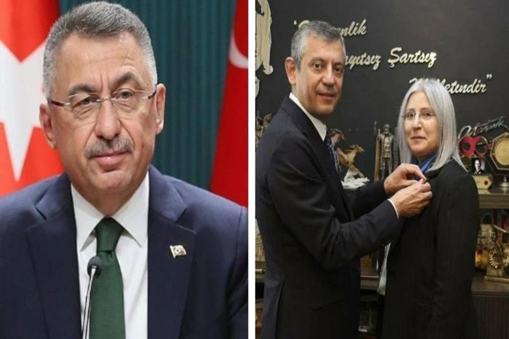 Rozetini Özgür Özel taktı