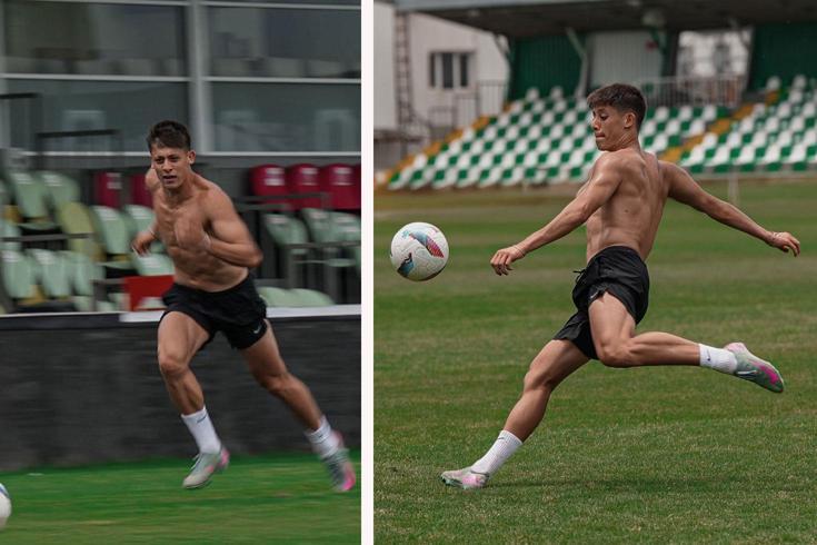 Görenler gözlerine inanamadı! Arda Güler'in fiziği büyüledi