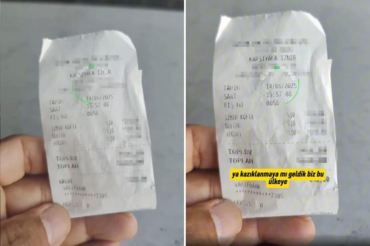 Almanya'dan gelen gurbetçi yemek hesabını görünce şoke oldu: Kazıklanmaya mı geldik?