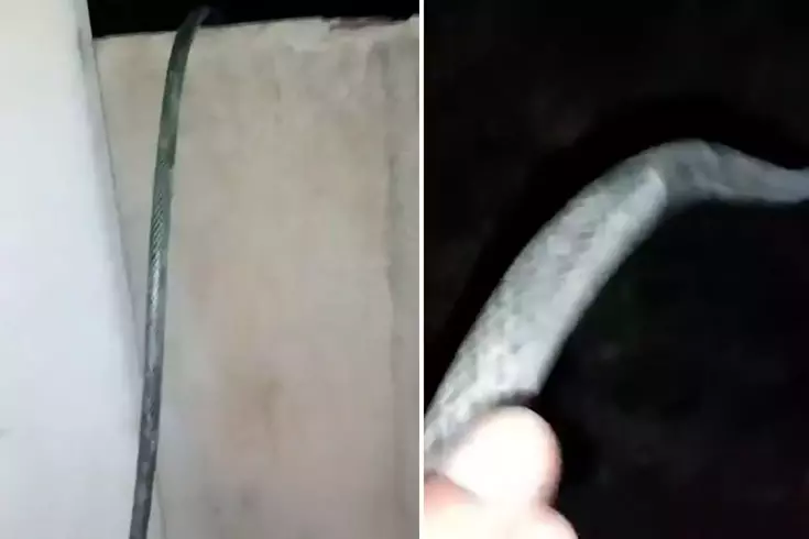 Mezarlıktaki hayır çeşmesinden evine su çekti