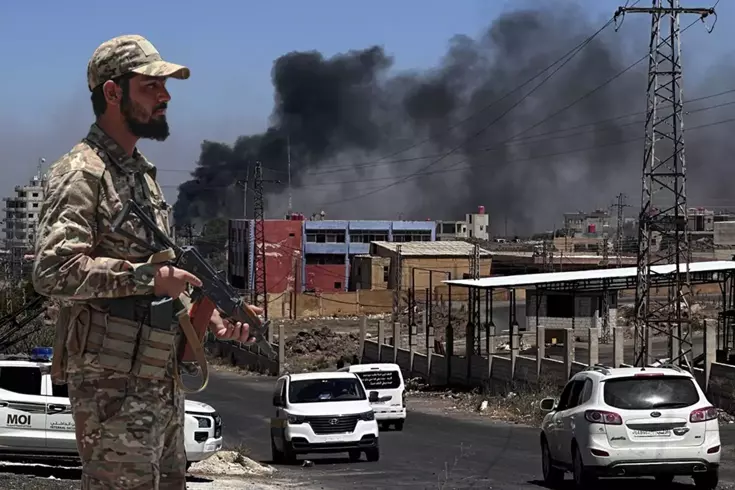 Suriye'de güvenlik güçleri ile terör örgütü SDG arasında çatışma