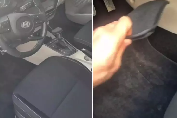 Sıfır araç aldı, paspası kaldırınca neye uğradığını şaşırdı: Yazıklar olsun