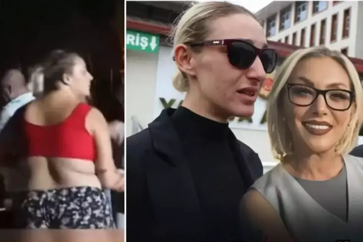 Arbede yaşamışlar! Güllü ve kızının kavga görüntüleri şaşkınlık yarattı