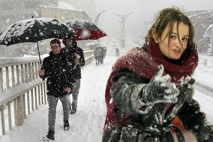 42 il için sarı kodlu uyarı! Sıcaklıklar daha da düşecek, kar fena bastıracak