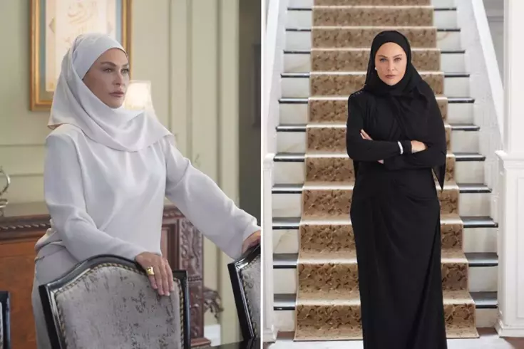 Hülya Avşar yeni rolü için tesettüre girdi: Çok konforlu