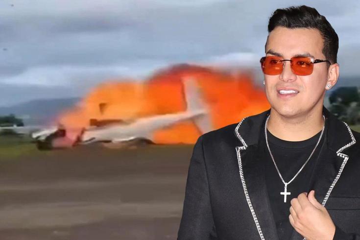 Ünlü şarkıcı Yeison Jimenez'in hayatını kaybettiği uçak kazası kamerada