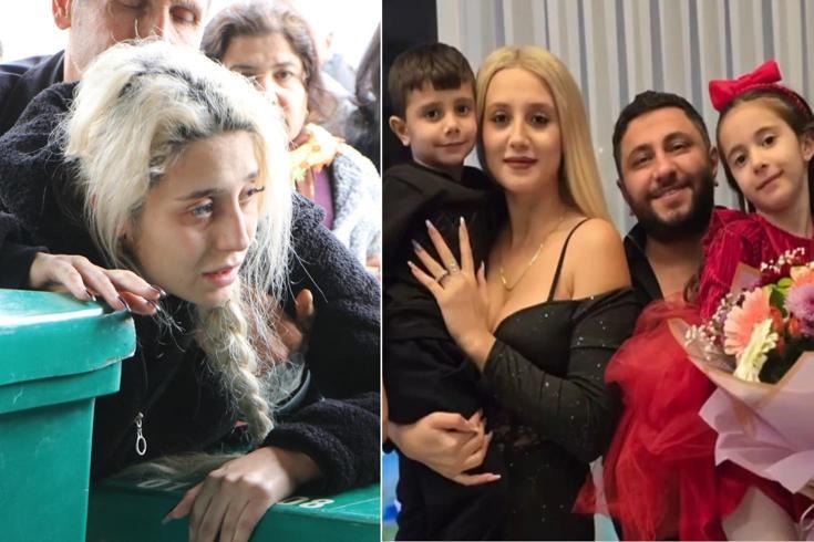 Youtuber babalarının öldürdüğü kardeşler yan yana toprağa verildi! Annenin feryadı yürek dağladı