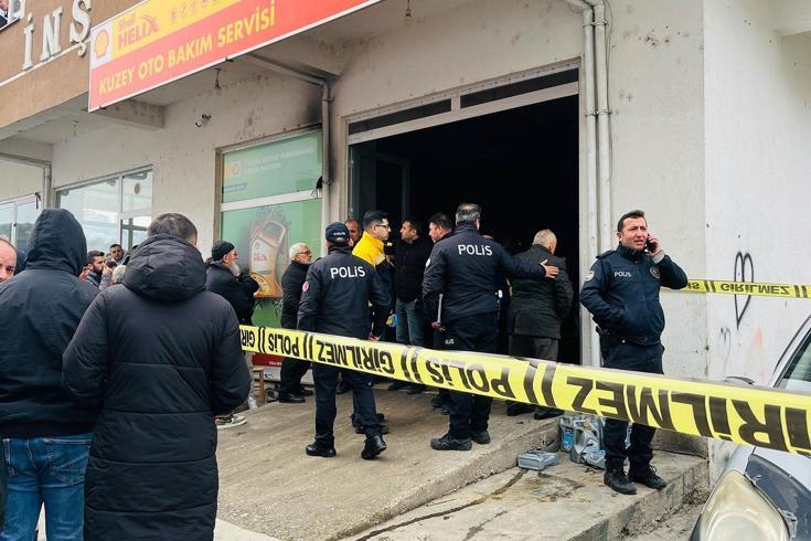 Oto bakım servisinde korkunç olay: 2 genç ölü bulundu