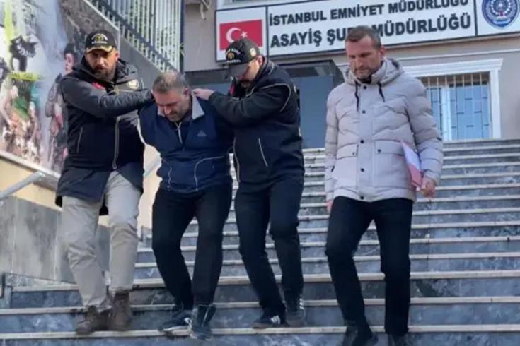 60 yıl 6 ay hapis cezasıyla aranan firari hükümlü Sancaktepe'de yakalandı