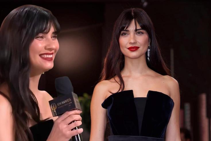 Tuba Büyüküstün'ün ödül töreninde sunucuya verdiği yanıt çok konuşulur
