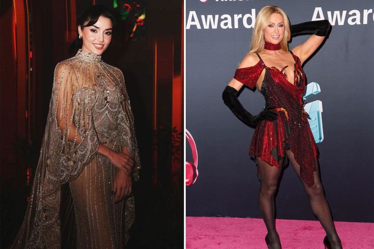Hande Erçel'in pozlarına Paris Hilton dahi kayıtsız kalamadı