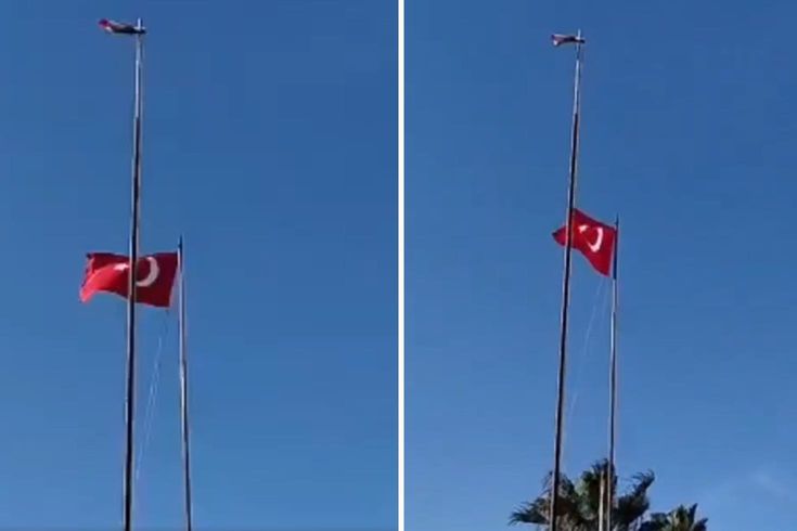 Bayrağımıza yapılan hain saldırıya tepkiler çığ gibi