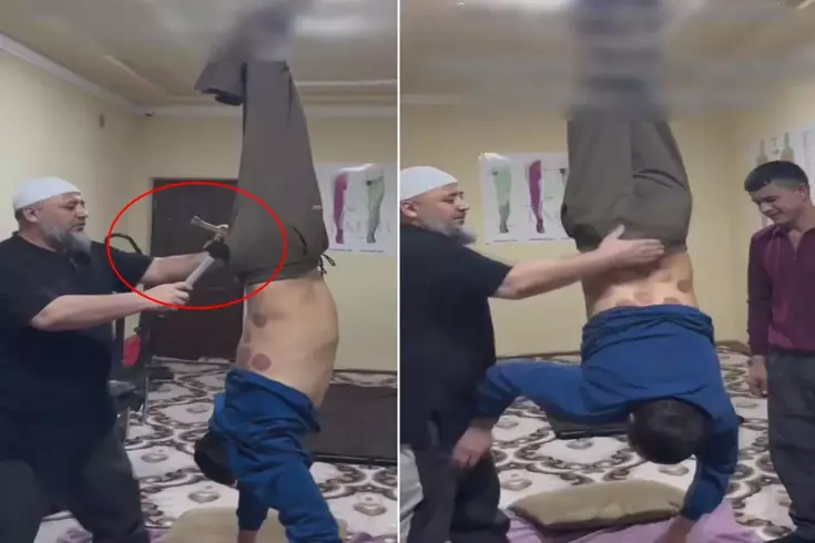 Tedavi değil işkence! Ayaklarından tavana asıp çekiç ve kazıkla...