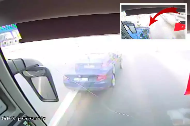 Silivri Kınalı gişelerinde 2 kişinin öldüğü kazanın otobüs içerisindeki görüntüsü ortaya çıktı