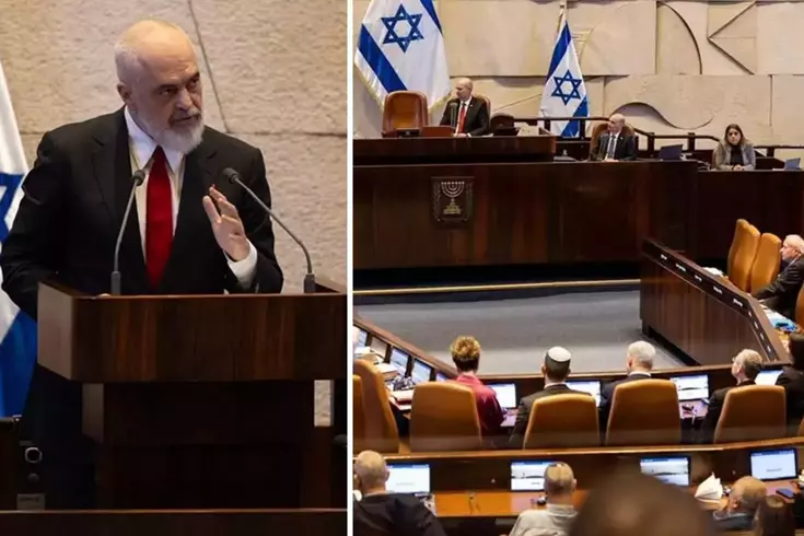 Arnavutluk Başbakanı'nın İsrail parlamentosundaki konuşmasına Türkiye çıkışı damga vurdu