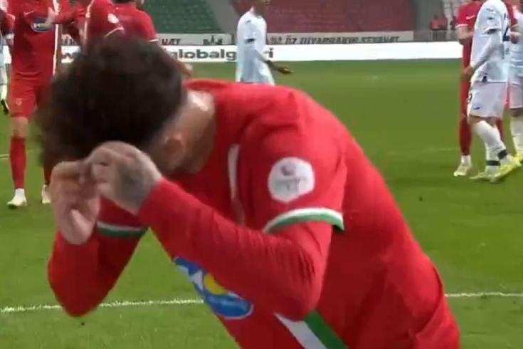 Çekdar Orhan ve Amedspor, 'Saç Örme' gol sevinci nedeniyle PFDK'ya sevk edildi