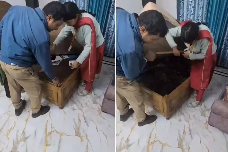 Divanın altından dram çıktı: Kapağı açan yetkililer...