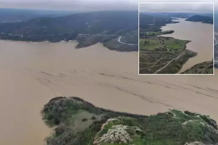 Çanakkale'de baraj doldu, belediyeden taşkın için uyarı geldi