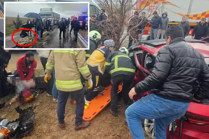 Mardin'de otomobil ile TIR çarpıştı: 2 ölü, 2'si ağır 3 yaralı