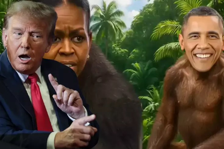 Trump, Obama'yı maymun olarak gösteren video için özür dilemeyeceğini açıkladı