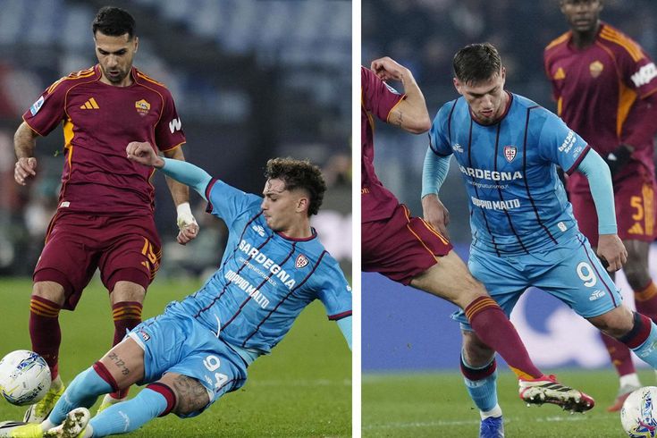 Zeki Çelik'li Roma, Semih Kılıçsoy'lu Cagliari'yi devirdi