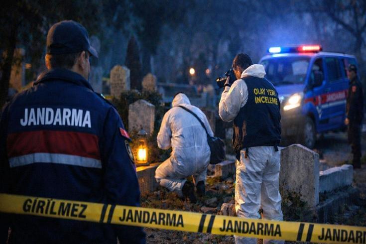 Mezarlıkta gören jandarmayı aradı, gerçek adliyede ortaya çıktı