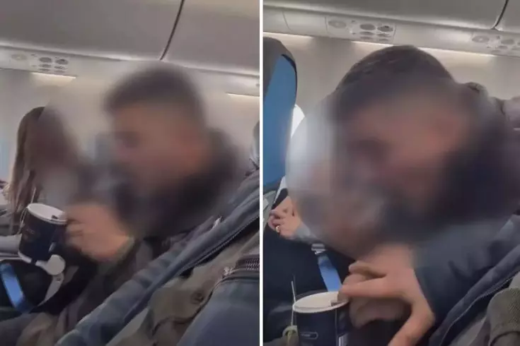 Ünlü fenomen uçakta sigara yakıp kamerayı açtı! Hemen kara listeye alındı