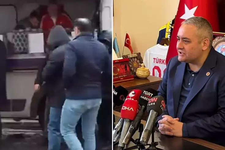 Keçiören'de ilginç istifa kutlaması: Adak lokması dağıtıldı