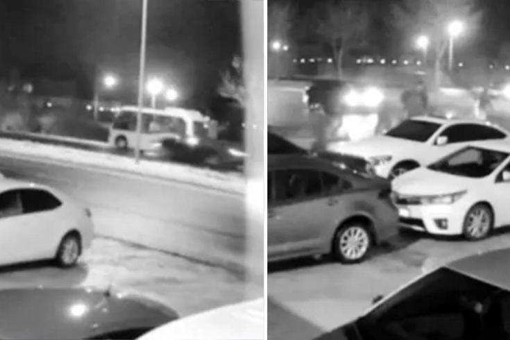 Feci kaza kameralarda! Lüks otomobil otobüse böyle çarptı