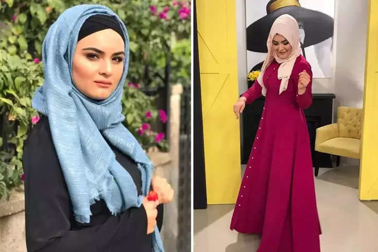 Tesettürden çıkan gelin adayı, dekolteli pozuna yapılan yorumlara isyan etti