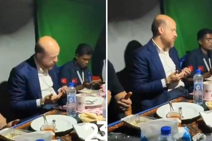 Bilal Erdoğan Arakanlı Müslümanlarla iftar açtı