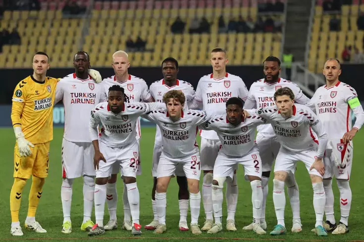 Samsunspor, KF Shkendija'yı tek golle devirdi