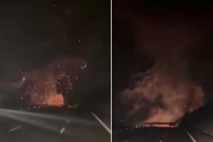 F-16'nın düşme anı! Görüntüye sürücünün sorusu damga vurdu