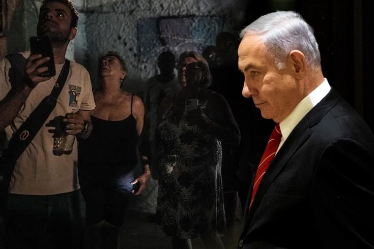 Halk sığınaklara koşarken Netanyahu bakın hangi ülkeye sığındı