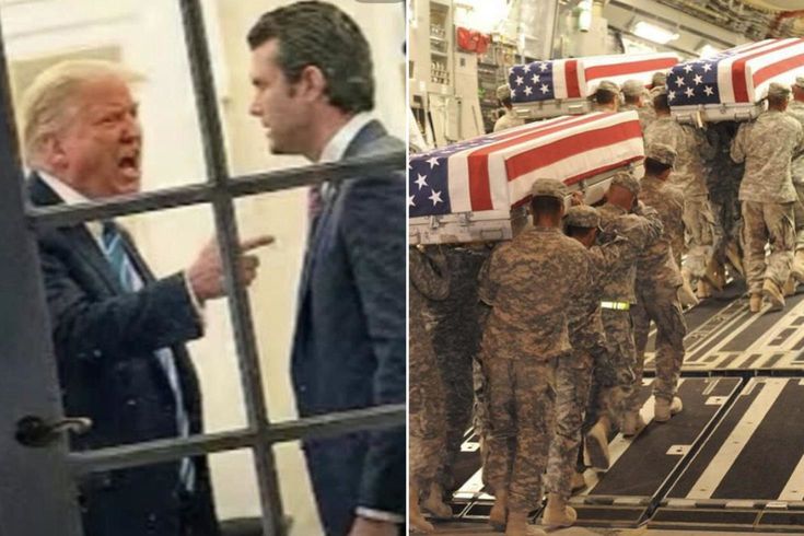 ABD'de ölü asker gerilimi! Trump, Savunma Bakanı'nı fena azarladı