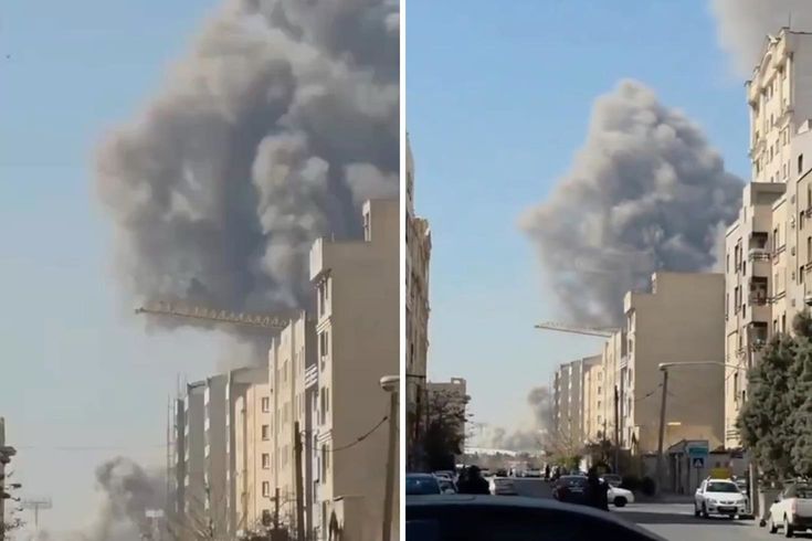 ABD ve İsrail, Tahran'da şiddetli saldırılara devam ediyor