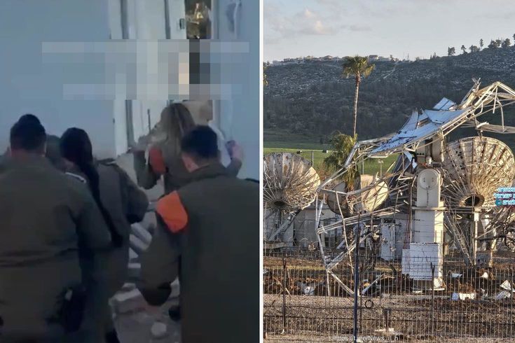Hizbullah'ın saldırısından İsrail askerleri böyle kaçtı