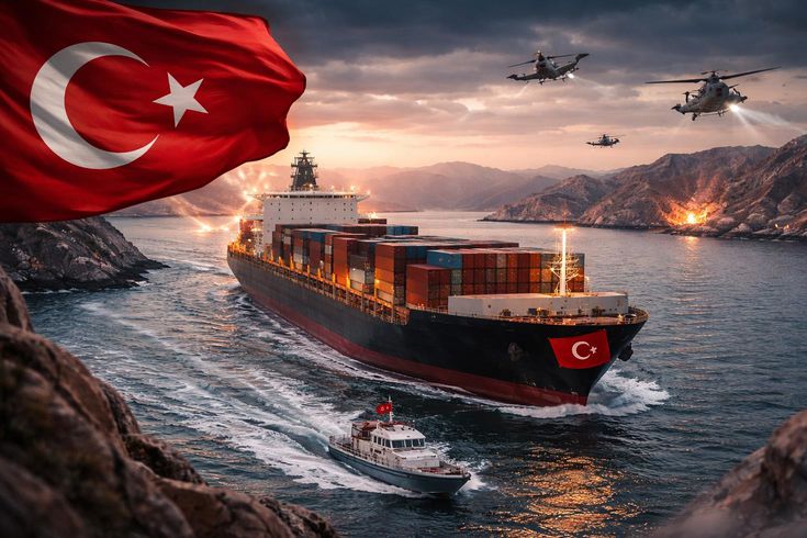 Savaş sürerken Hürmüz Boğazı'ndan Türk sahipli ilk gemi geçti