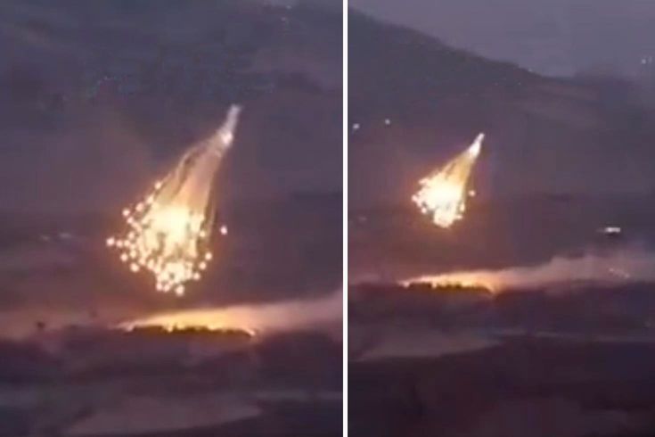 İsrail, Lübnan'a fosfor bombası attı