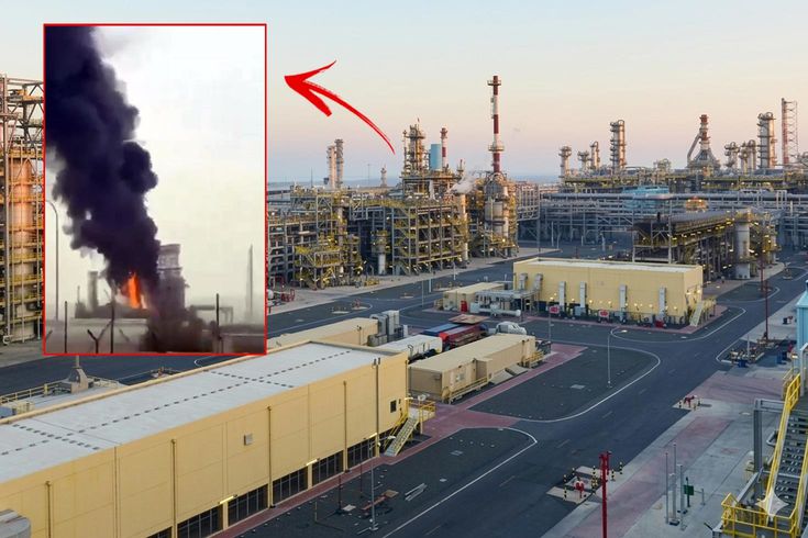 Kuveyt'teki Mina Abdullah petrol rafinerisine İHA saldırısı! Yangın çıktı