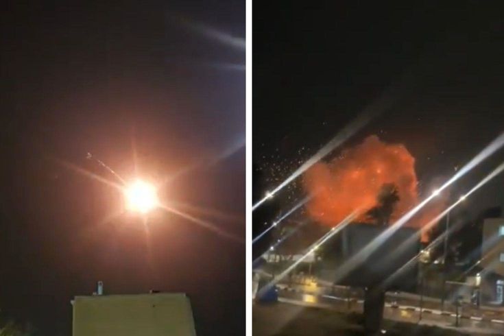 İran'dan İsrail'e füze saldırısı! Nükleer santralin bulunduğu bölgede şiddetli patlama