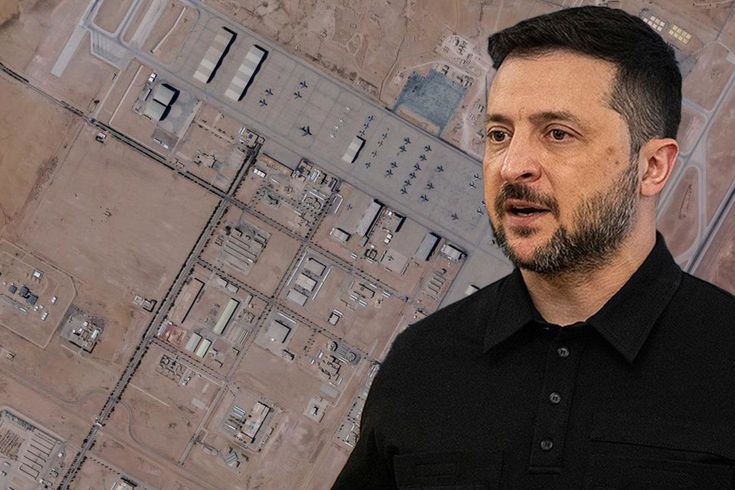 Zelenski: Rus uyduları Orta Doğu ülkelerindeki birçok üssü görüntüledi