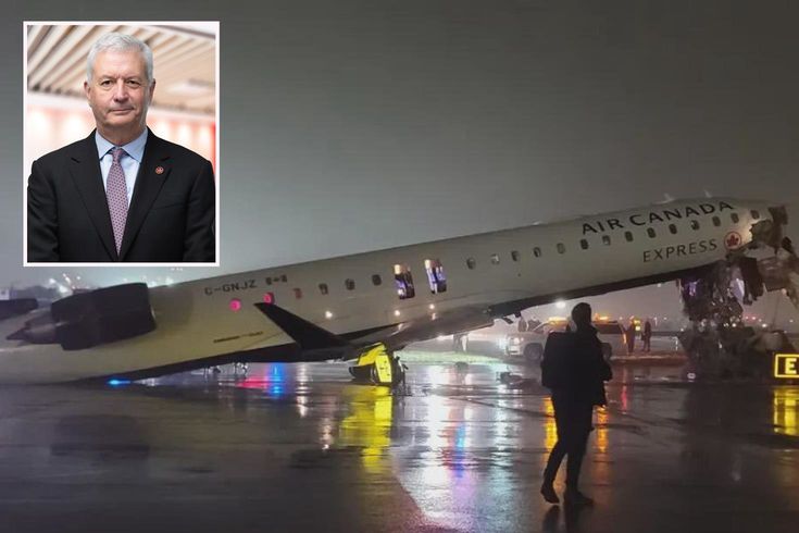 Uçağı New York'ta kaza yapan Air Canada'nın CEO'su istifa kararı aldı